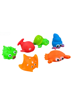 Набор игрушек для купания Lindo "Морские"