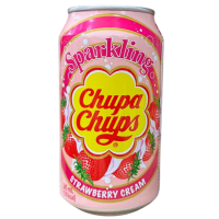 Напій Chupa Chups Strawberry&Cream, газований,345 мл