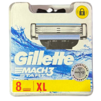 Сменные картриджи для бритья (лезвия) мужские Gillette Mach 3 Start, 8 шт