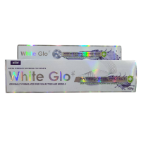 Отбеливающая зубная паста White Glo Antibacterial Protect с антибактериальным эффектом и ополаскивателем 2 в 1, 100 г