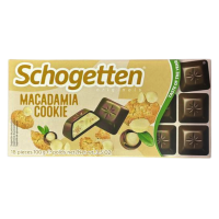 Шоколад молочный Schogetten Macadamia Cookie, 100 г