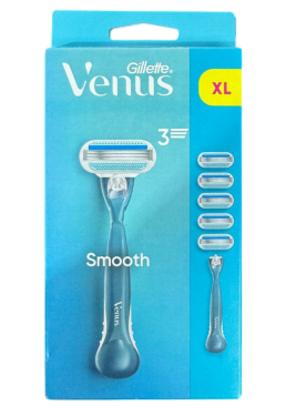 Бритва Venus Smooth с 5 сменными картриджами