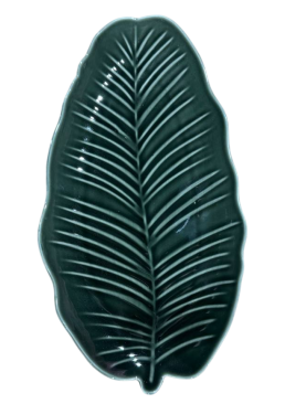 Тарілка Limited Edition Leaf Green, 30x16.8 см