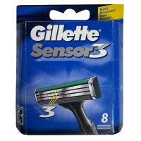 Сменные картриджи Gillette Sensor-3, 8 шт