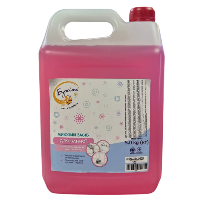 Универсальное средство для ванной комнаты Пчелка, 5 л - 