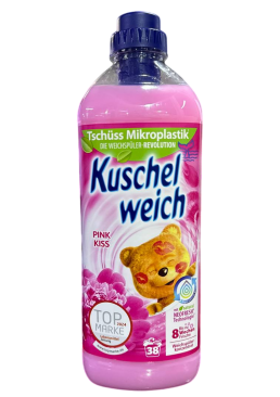 Кондиционер для белья Kuschel weich Розовый поцелуй, 1 л (38 стирок)