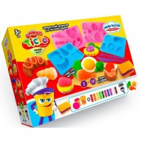 Креативна творчість Danko Toys Тісто для ліплення Master Do Шеф-кухар. Сендвіч-бар, 1 шт