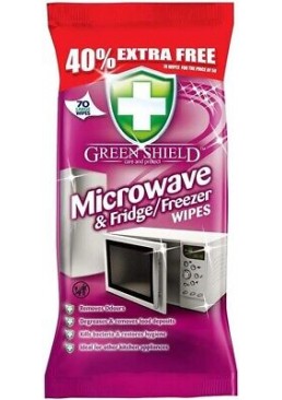 Салфетки для уборки кухонной техники Green Shield, 70 шт