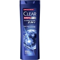 Шампунь проти лупи Clear Men Classic Action 2 in 1, 360мл