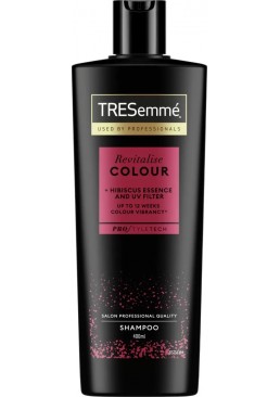 Шампунь для волосся TRESemme Revitalise Colour з UV фільтром для фарбованого волосся, 400 мл