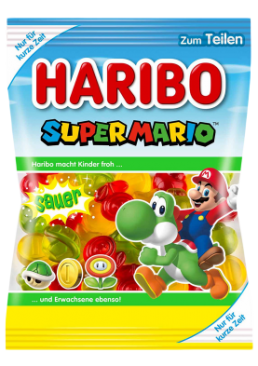 Желейные конфеты Haribo Super Mario, 175 г
