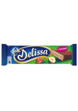 Вафля молочная с ореховым вкусом Delissa Orion, 30г