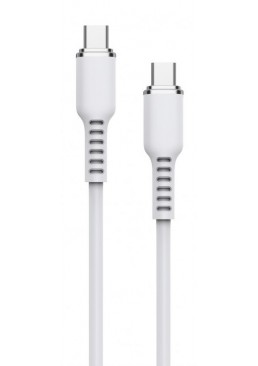 Кабель USB WALKER C795 Lightning white, 1 м