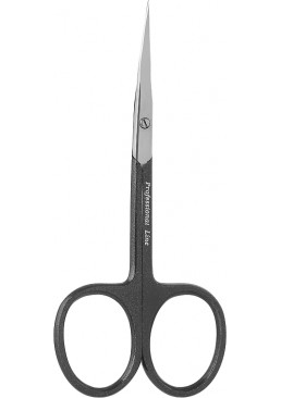 Ножницы маникюрные для кутикулы Beauty LUXURY HM-04 (черные изогнутые)