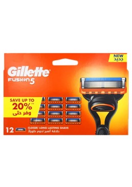 Змінні касети для гоління Gillette Fusion 5, 12 шт
