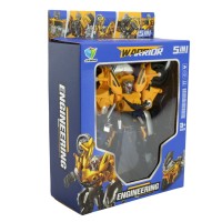 Робот-трансформер Shantou "Инженер-строитель" 5 в 1