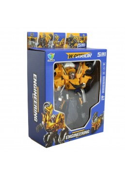 Робот-трансформер Shantou "Инженер-строитель" 5 в 1