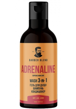 Засіб для душу 3в1 Adrenaline Barber Blend, 150 мл 