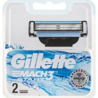 Сменные картриджи для бритья (лезвия) мужские Gillette Mach 3 Start, 2 шт