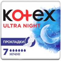 Гигиенические прокладки Кotex Ultra Night, 7 шт  
