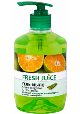 Гель-мыло Fresh Juice Green Tangerine&Palmarosa 460 мл