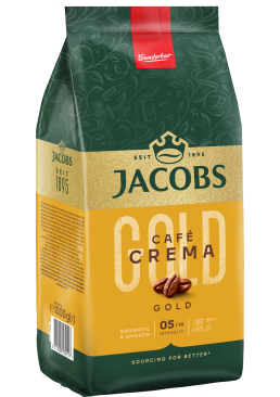 Кофе JACOBS Crema Intenso зерновой, 1 кг