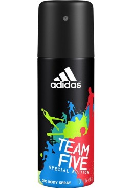 Дезодорант-спрей для чоловіків Adidas Team Five, 150 мл