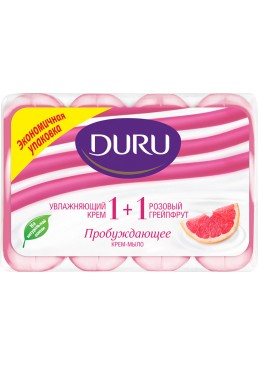 Мыло Duru Soft Sensations Грейпфрут, 4 x 80 г 