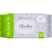 Салфетки влажные Chicolino для детей с первых дней жизни, 120 шт