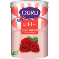 Туалетне мило Duru Троянда зі зволожувальним кремом, 110 г х 4 шт