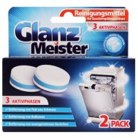 Таблетки для очищение посудомоечных машин Glanz Meister, 2 шт