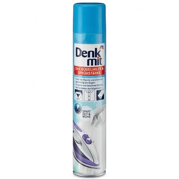Средство для упрощения глажки Denkmit Bügelhilfe, 500 мл - 
