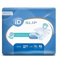 Підгузки для дорослих iD Slip Plus, розмір XL (120-170 см), 14 шт