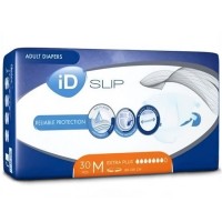 Підгузки для дорослих iD Slip Extra Plus, розмір M, 80-125 см, 30 шт