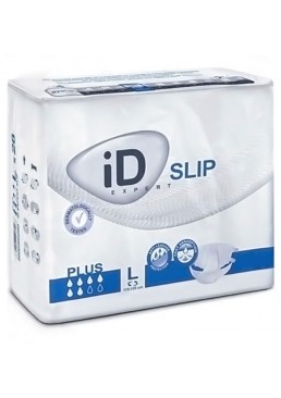 Підгузки для дорослих iD Expert Slip Plus, розмір L (115-155 см), 30 шт