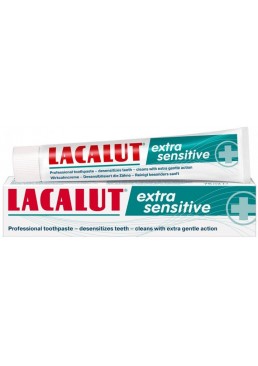 Зубна паста Lacalut Extra Sensitive, 75 мл