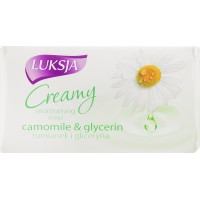Крем-мыло с ромашкой и глицерином Luksja Camomile Glycerine Soap, 100 г