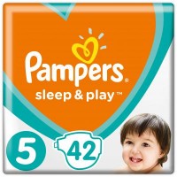 Подгузники Pampers Sleep & Play Junior Размер 5 (11-16 кг), 42 шт