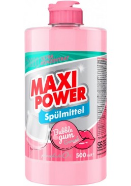 Средство Maxi Power для мытья посуды Бабл Гам, 500 мл