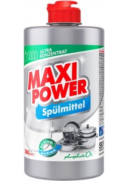 Средство Maxi Power для мытья посуды  Платинум, 500 мл