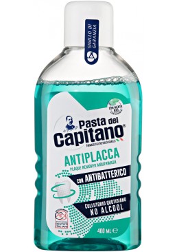 Ополаскиватель полости рта Pasta Del Capitano Antiplacca против налета, 400 мл