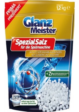 Сіль для посудомийних машин Glanz Meister, 1.2 кг