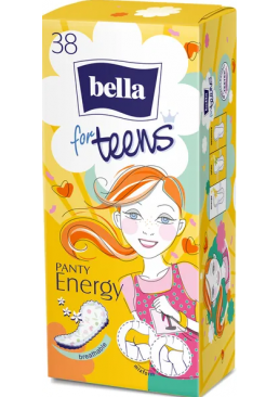 Ежедневные прокладки Bella for Teens Energy, 38 шт
