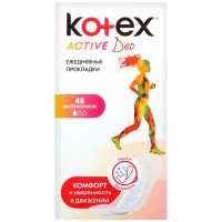 Гигиенические прокладки Кotex Active Deo, 48 шт