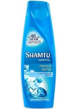 Шампунь Shamtu Проти Лупи з піритиноном цинку для волосся, схильного до лупи, 360 мл