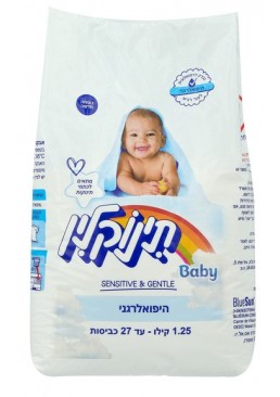 Дитячий пральний порошок TinoClean універсальний, 1,25кг (27 прань)