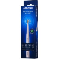 Електрична зубна щітка Ardesto ETB-101W біла, 1 шт