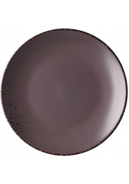 Тарелка обеденная Ardesto Lucca Grey brown, 26 см