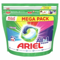 Капсули для прання Ariel All in 1 Color для кольорової білизни, 66 шт