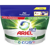 Капсулы для стирки Ariel Professional Original для всех типов тканей, 55 шт